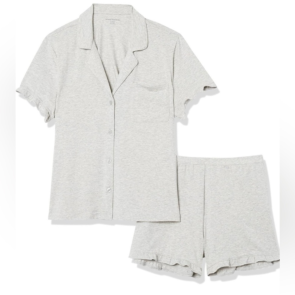 Amazon Essentials Women Modal Pajama Short Set Lounge Wear
